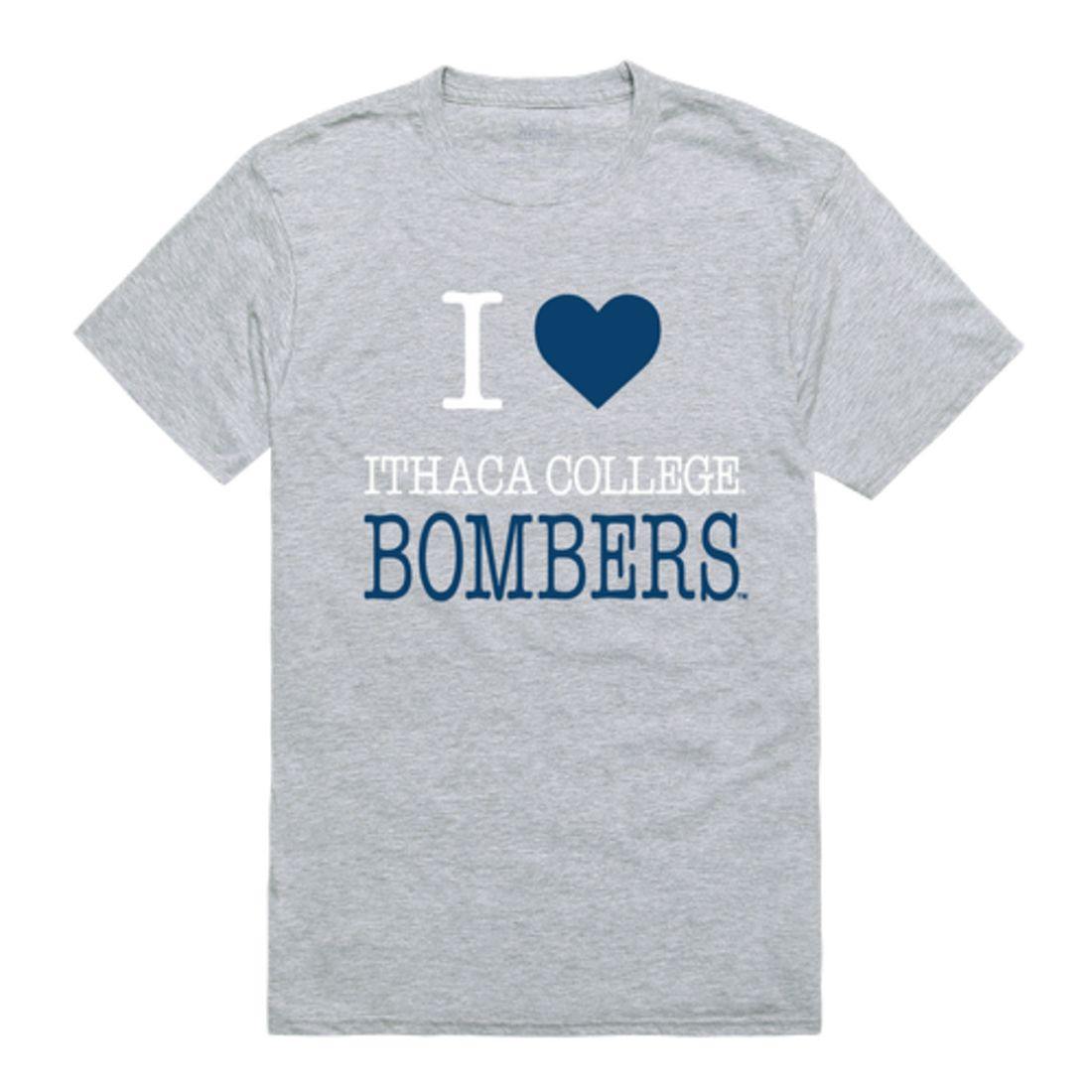 I Love Ithaca College Bombers T-Shirt