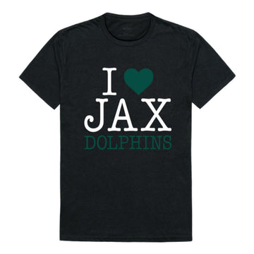 I Love JU Jacksonville University Dolphin T-Shirt