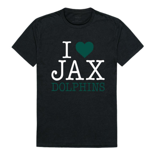 I Love JU Jacksonville University Dolphin T-Shirt