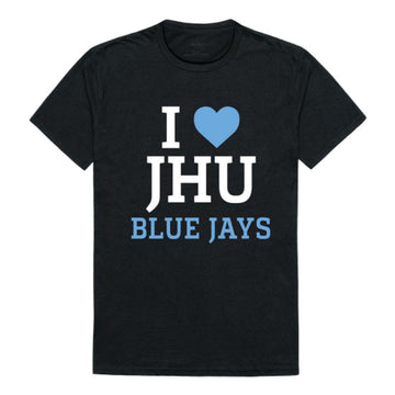 I Love JHU Johns Hopkins University Blue Jays T-Shirt