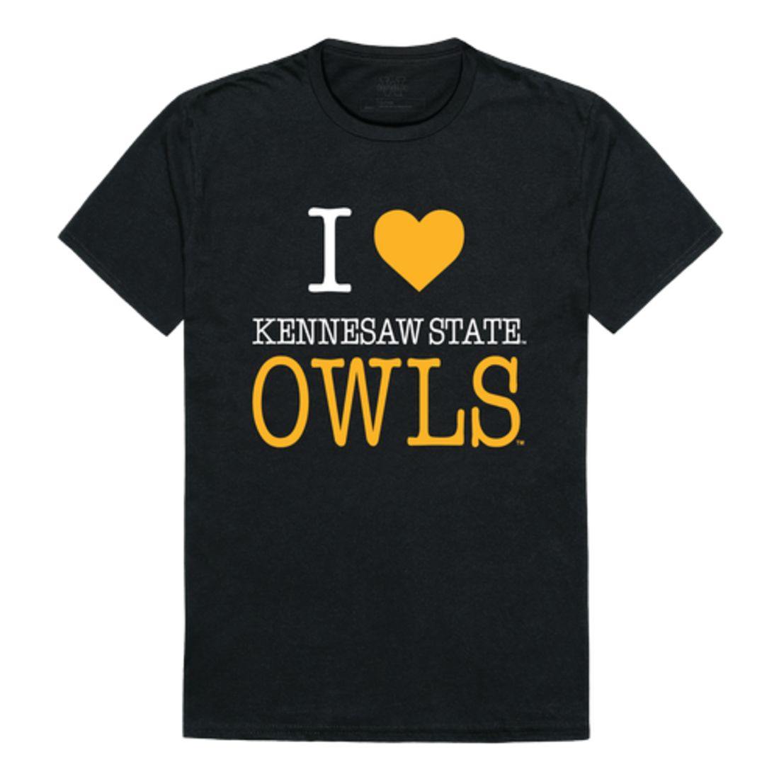 I Love KSU Kennesaw State University Owls T-Shirt