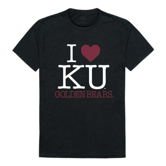 I Love Kutztown University of Pennsylvania Golden Bears T-Shirt