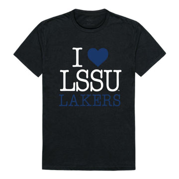 I Love LSSU Lake Superior State University Lakers T-Shirt