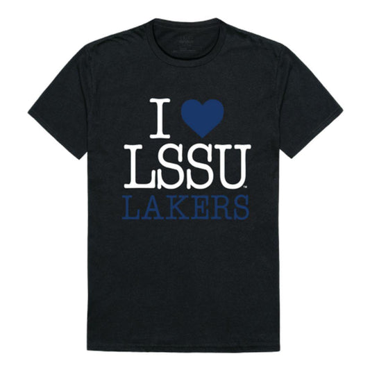 I Love LSSU Lake Superior State University Lakers T-Shirt