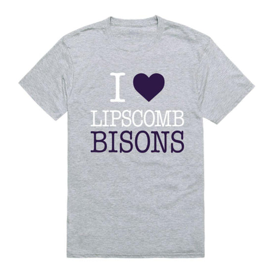 I Love Lipscomb University Bisons T-Shirt