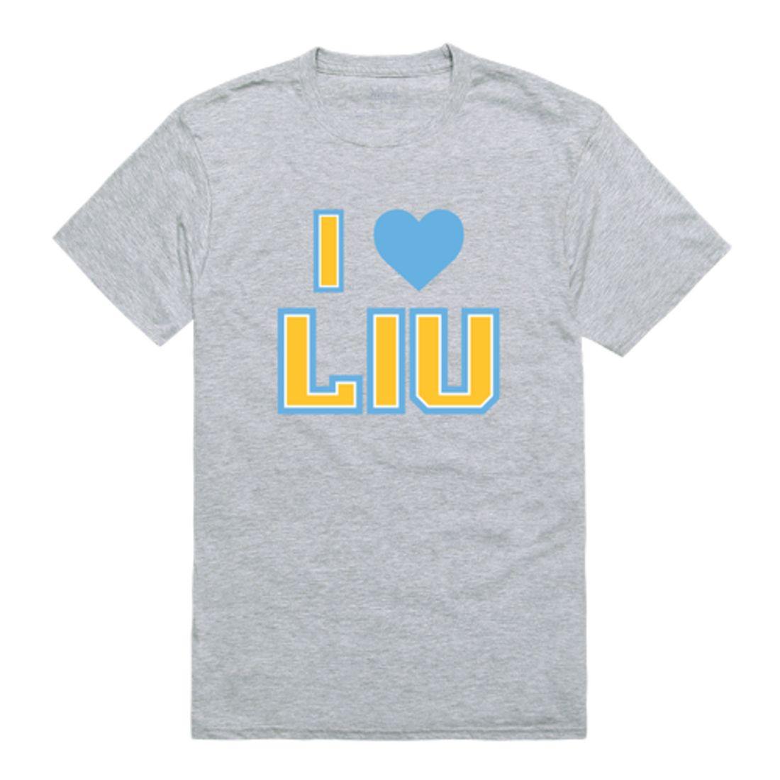 I Love LIU Long Island University Post Pioneers T-Shirt