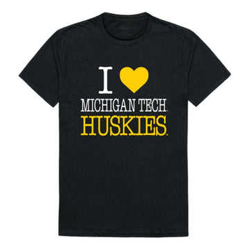 I Love Michigan Technological University Huskies T-Shirt