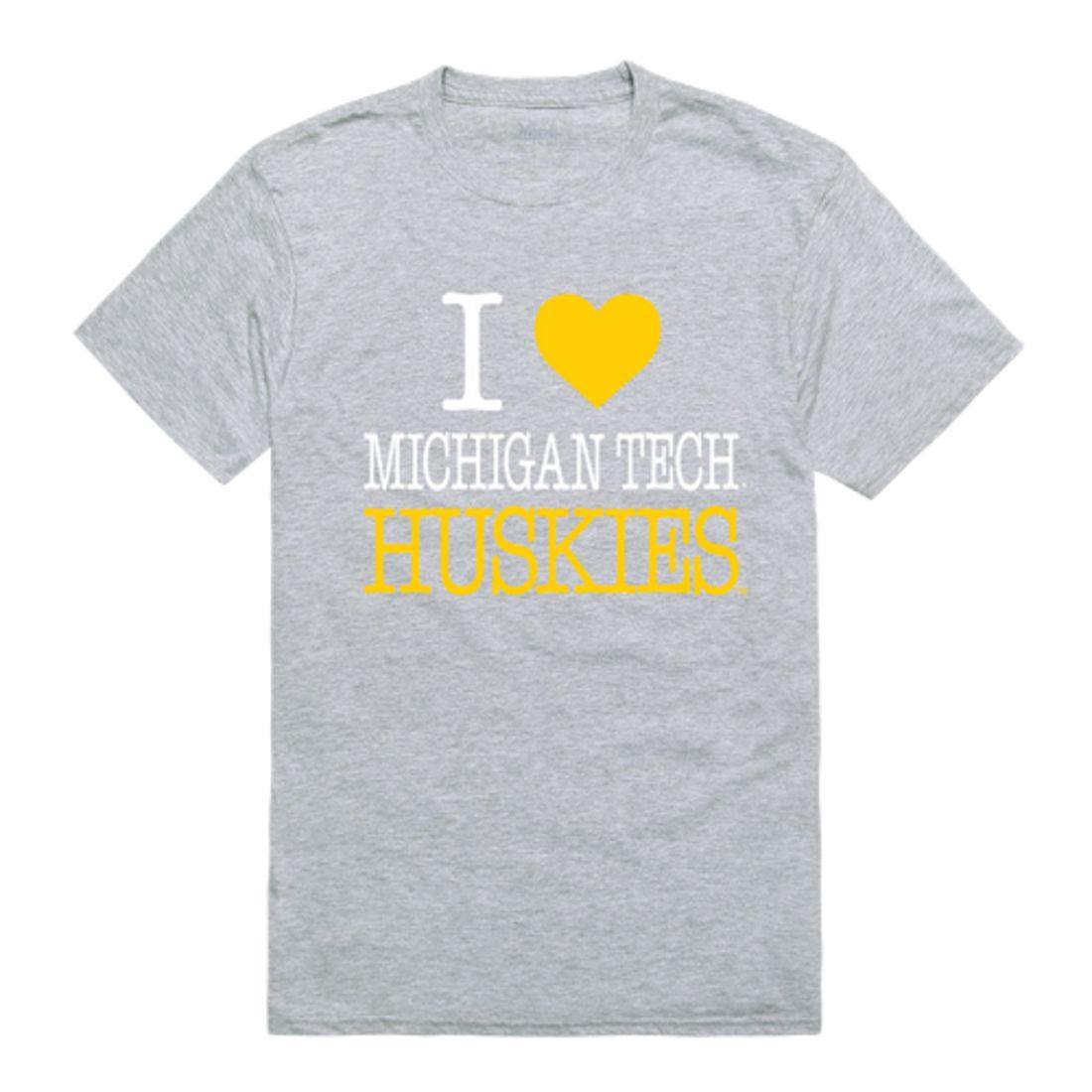 I Love Michigan Technological University Huskies T-Shirt