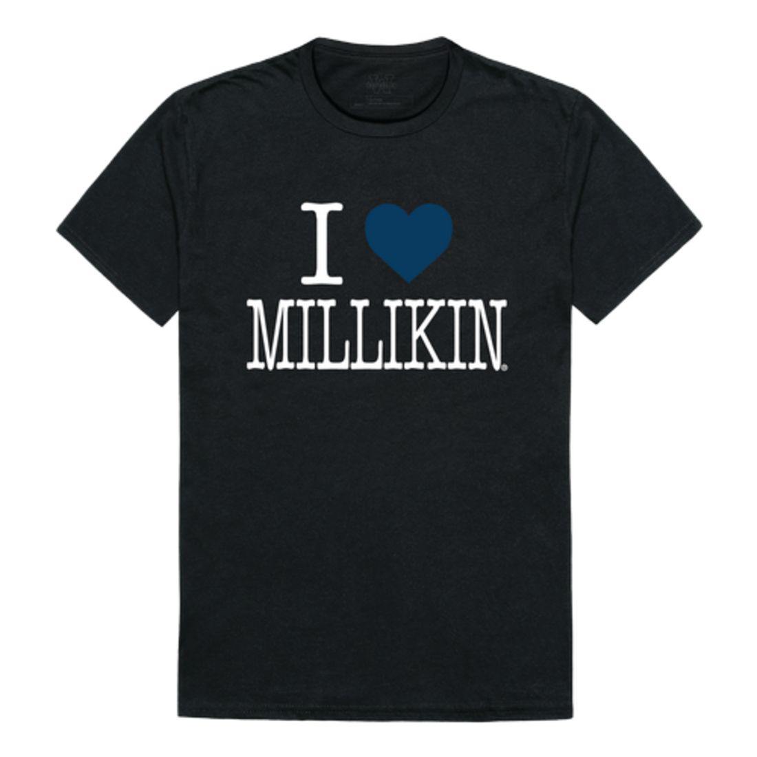 I Love Millikin University Big Blue T-Shirt