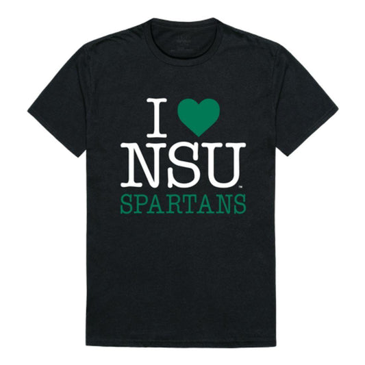 I Love NSU Norfolk State University Spartans T-Shirt