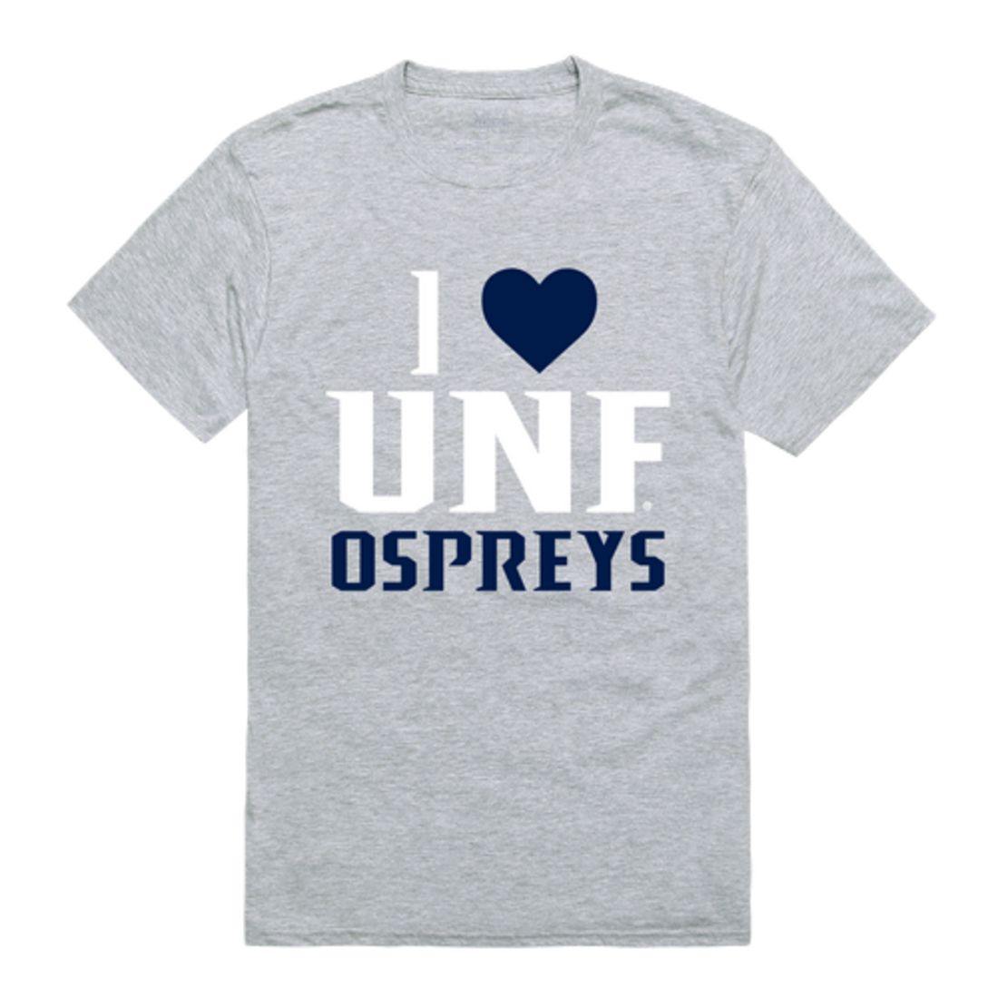I Love UNF University of North Florida Osprey T-Shirt
