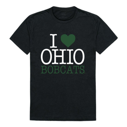 I Love Ohio University Bobcats T-Shirt