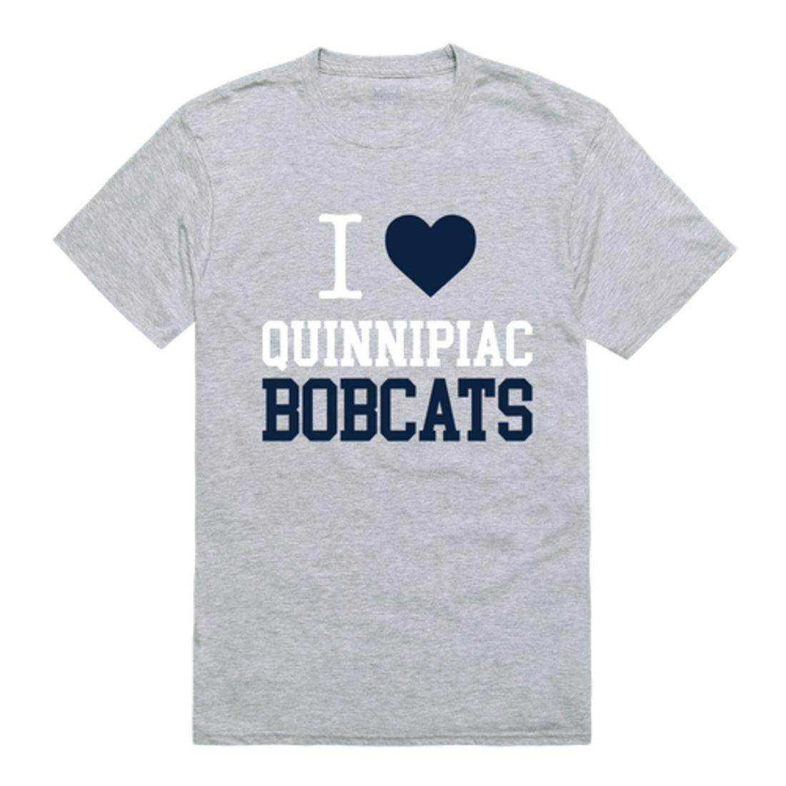 I Love QU Quinnipiac University Bobcats T-Shirt