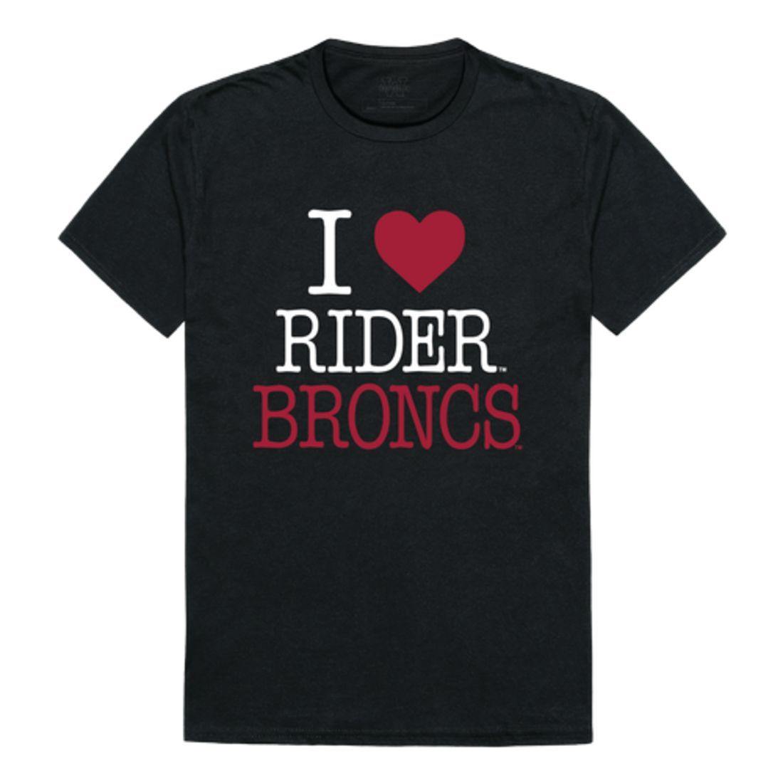 I Love Rider University Broncs T-Shirt