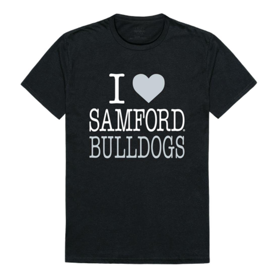 I Love Samford University Bulldogs T-Shirt