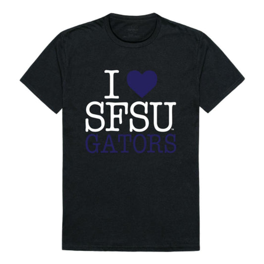 I Love SFSU San Francisco State University Gators T-Shirt
