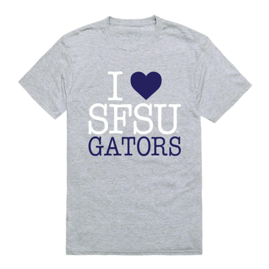 I Love SFSU San Francisco State University Gators T-Shirt