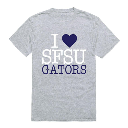 I Love SFSU San Francisco State University Gators T-Shirt