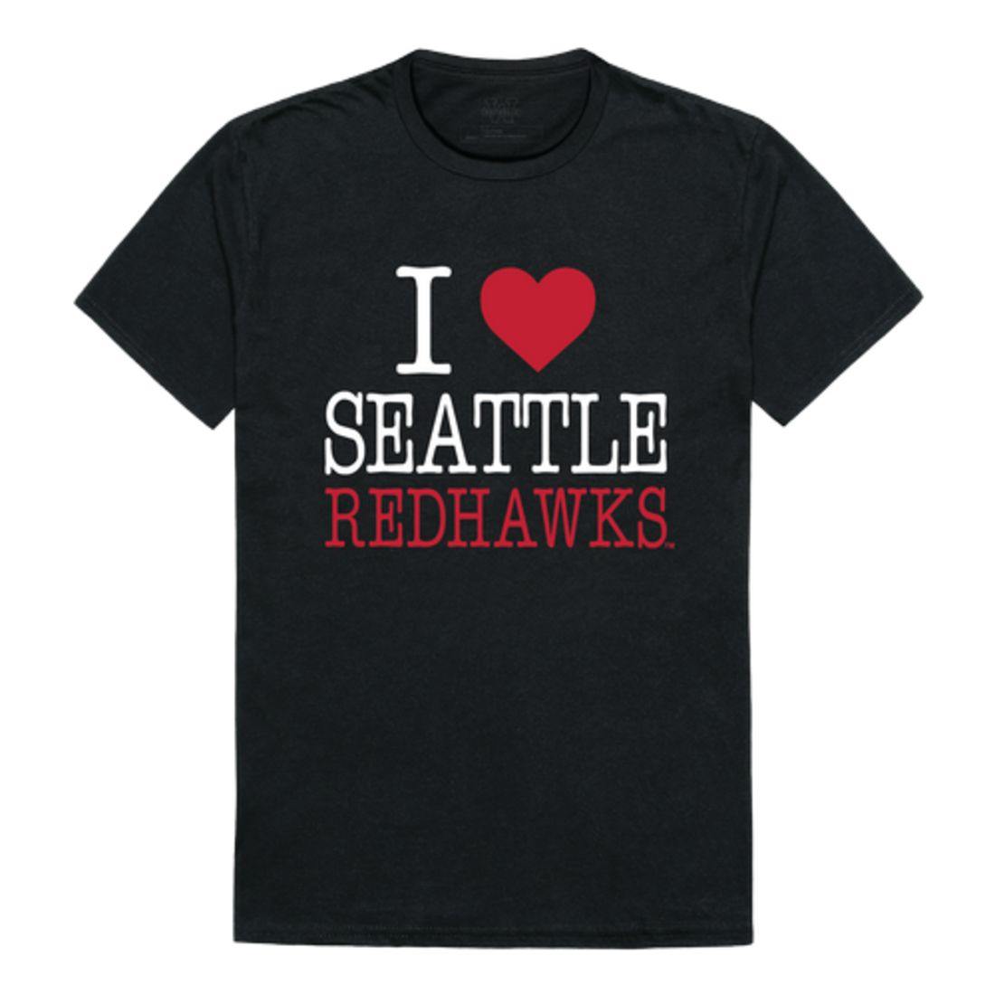 I Love Seattle University hawks T-Shirt