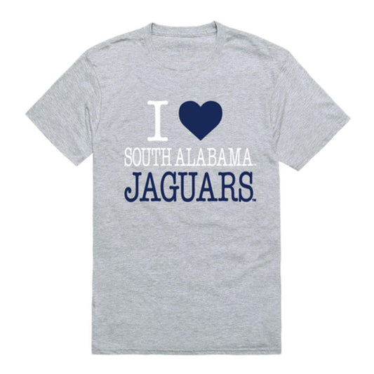I Love University of South Alabama Jaguars T-Shirt