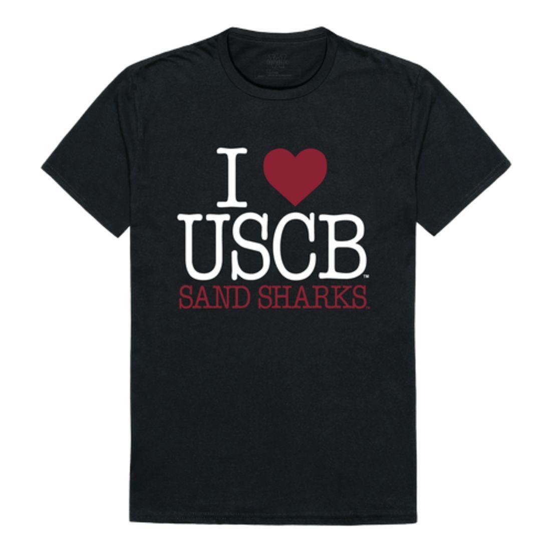 I Love USCB University of South Carolina Beaufort Sand Sharks T-Shirt