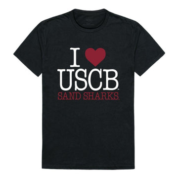 I Love USCB University of South Carolina Beaufort Sand Sharks T-Shirt