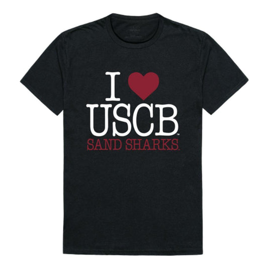 I Love USCB University of South Carolina Beaufort Sand Sharks T-Shirt