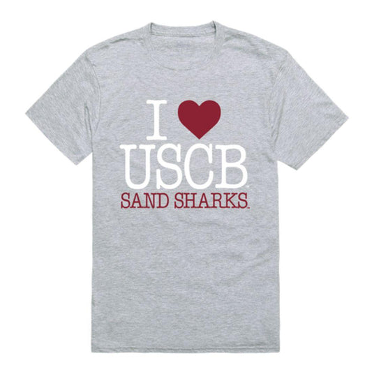 I Love USCB University of South Carolina Beaufort Sand Sharks T-Shirt
