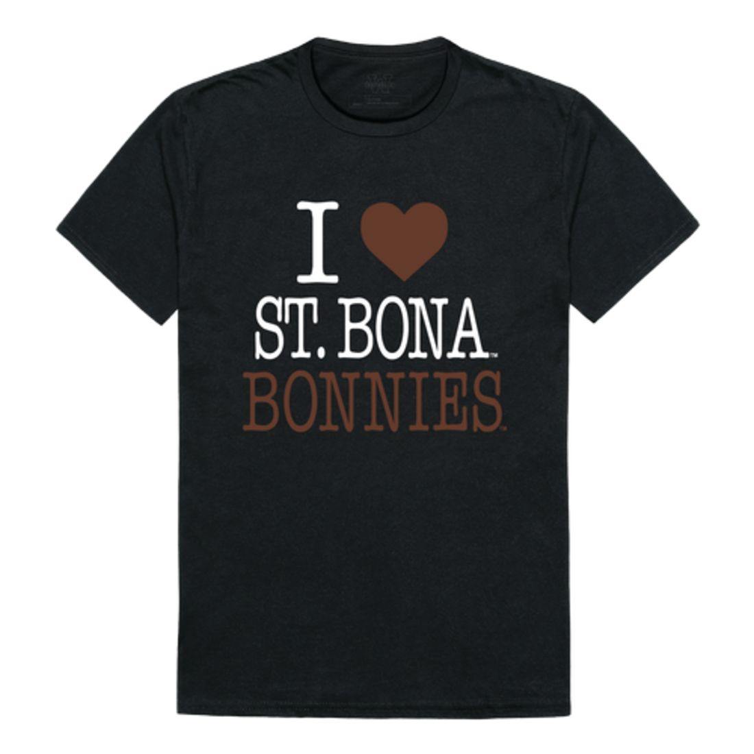 I Love SBU St. Bonaventure University Bonnies T-Shirt
