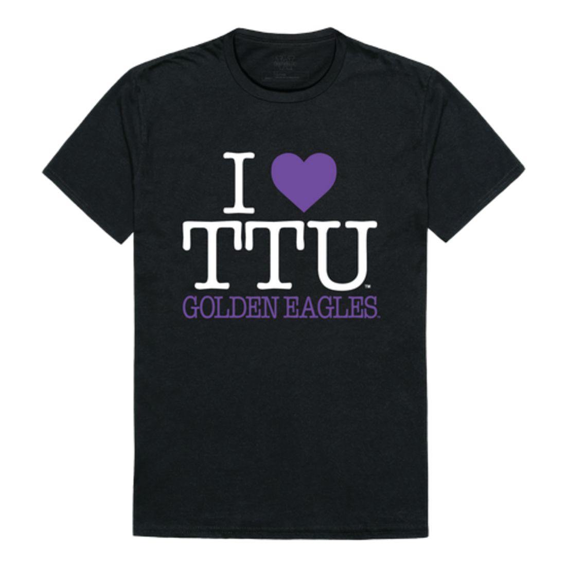 I Love TTU Tennessee Tech University Golden Eagles T-Shirt