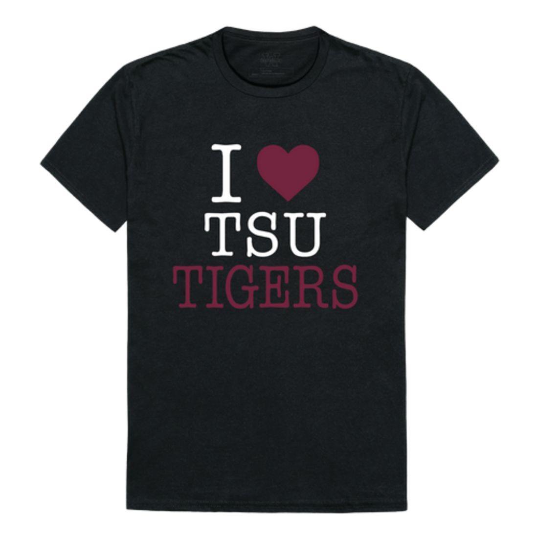 I Love TSU Texas Southern University Tigers T-Shirt