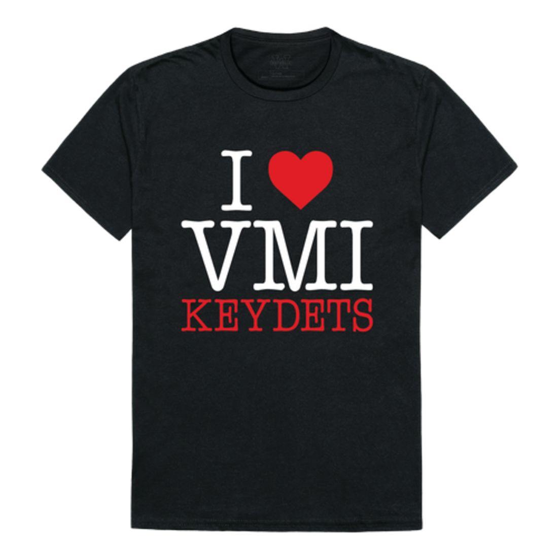 I Love VMI Virginia Military Institute Keydets T-Shirt