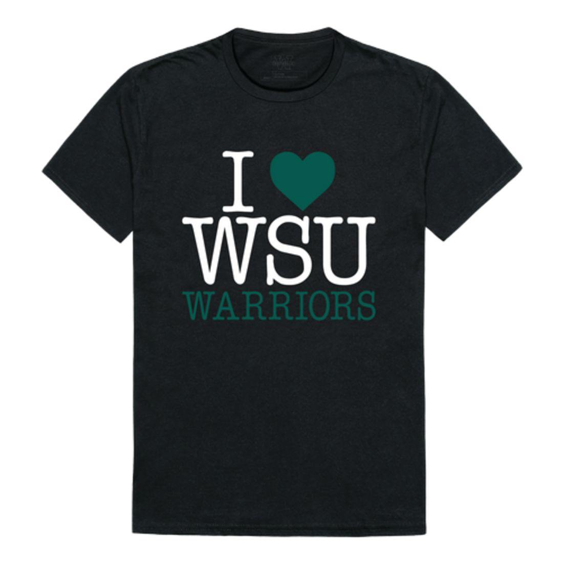 I Love Wayne State University Warriors T-Shirt
