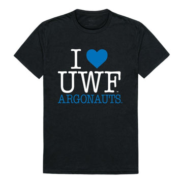 I Love UWF University of West Florida Argonauts T-Shirt