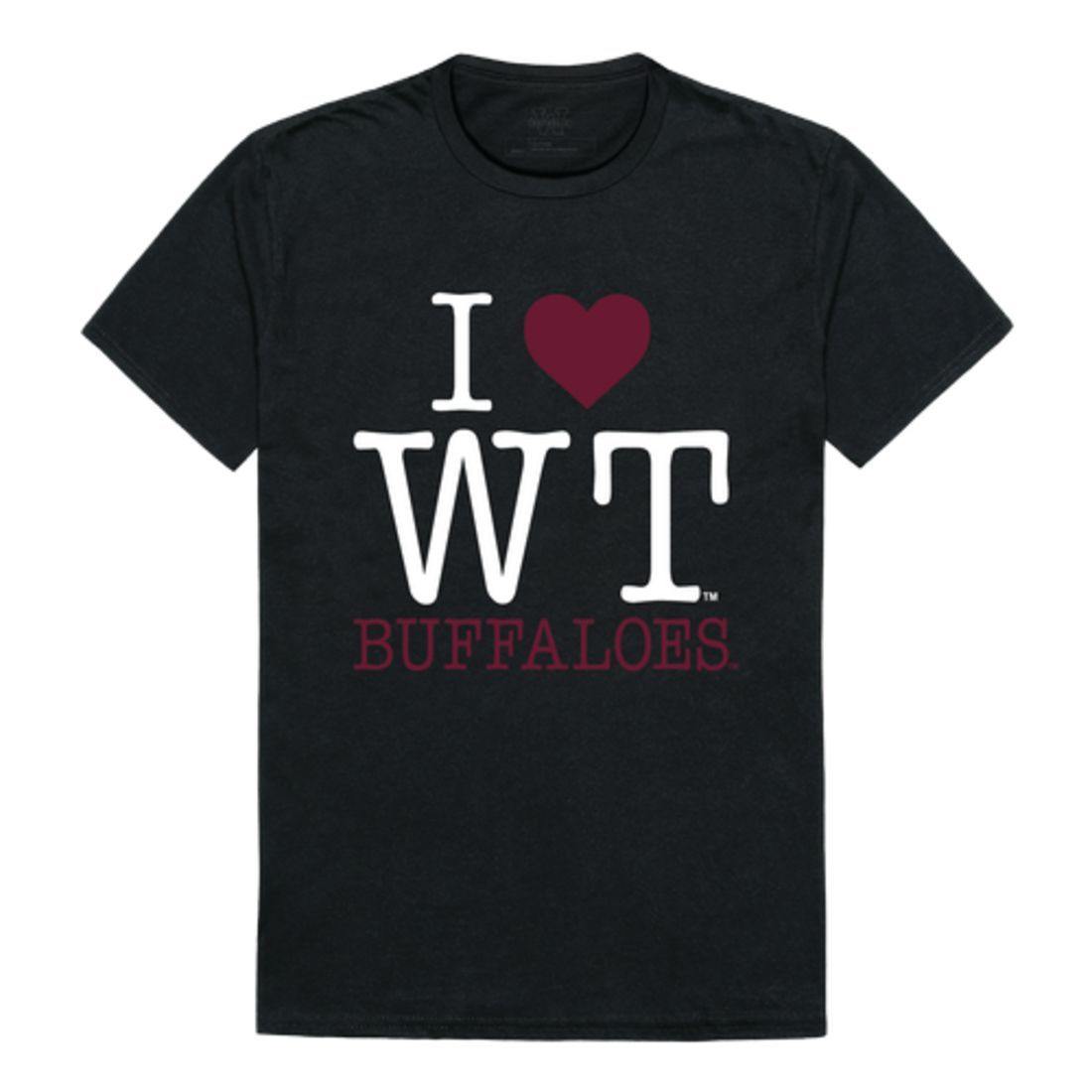 I Love WTAMU West Texas A&M University Buffaloes T-Shirt