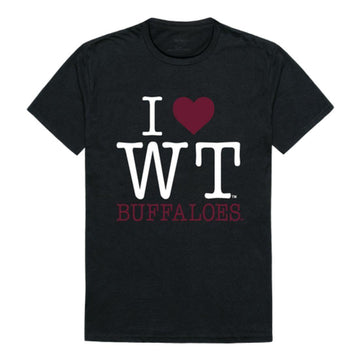 I Love WTAMU West Texas A&M University Buffaloes T-Shirt