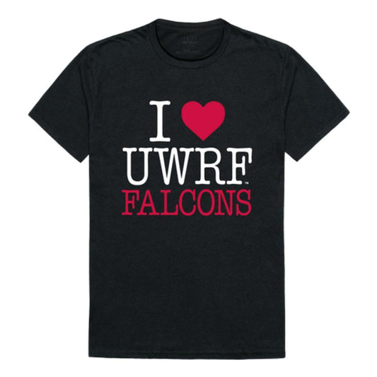 I Love UWRF University of Wisconsin River Falls Falcons T-Shirt