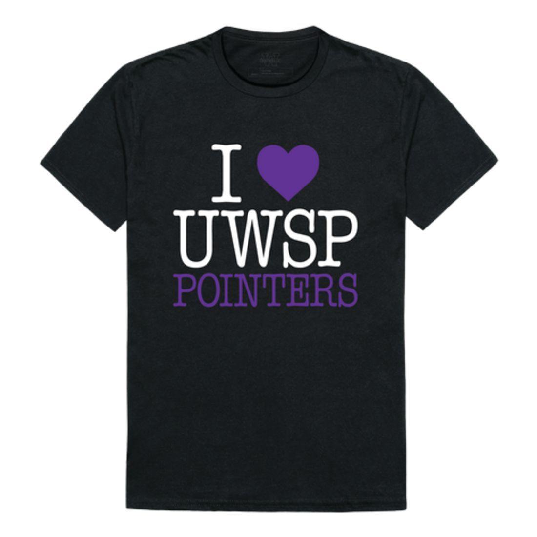 I Love UWSP University of Wisconsin Stevens Point Pointers T-Shirt