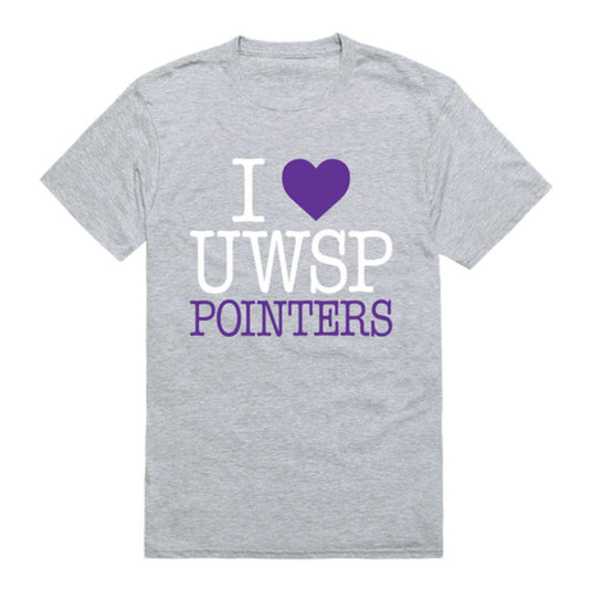 I Love UWSP University of Wisconsin Stevens Point Pointers T-Shirt