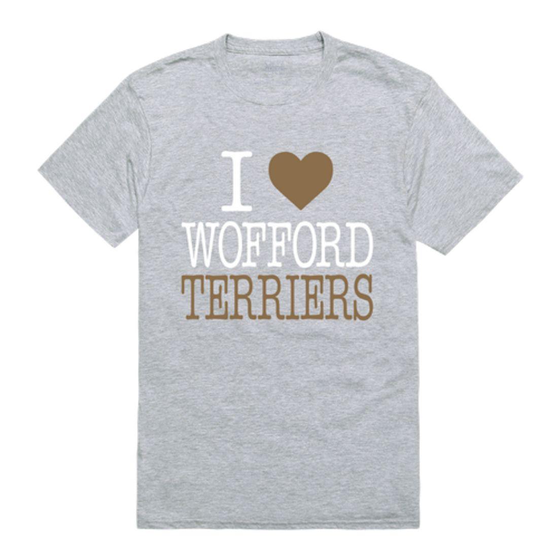 I Love Wofford College Terriers T-Shirt