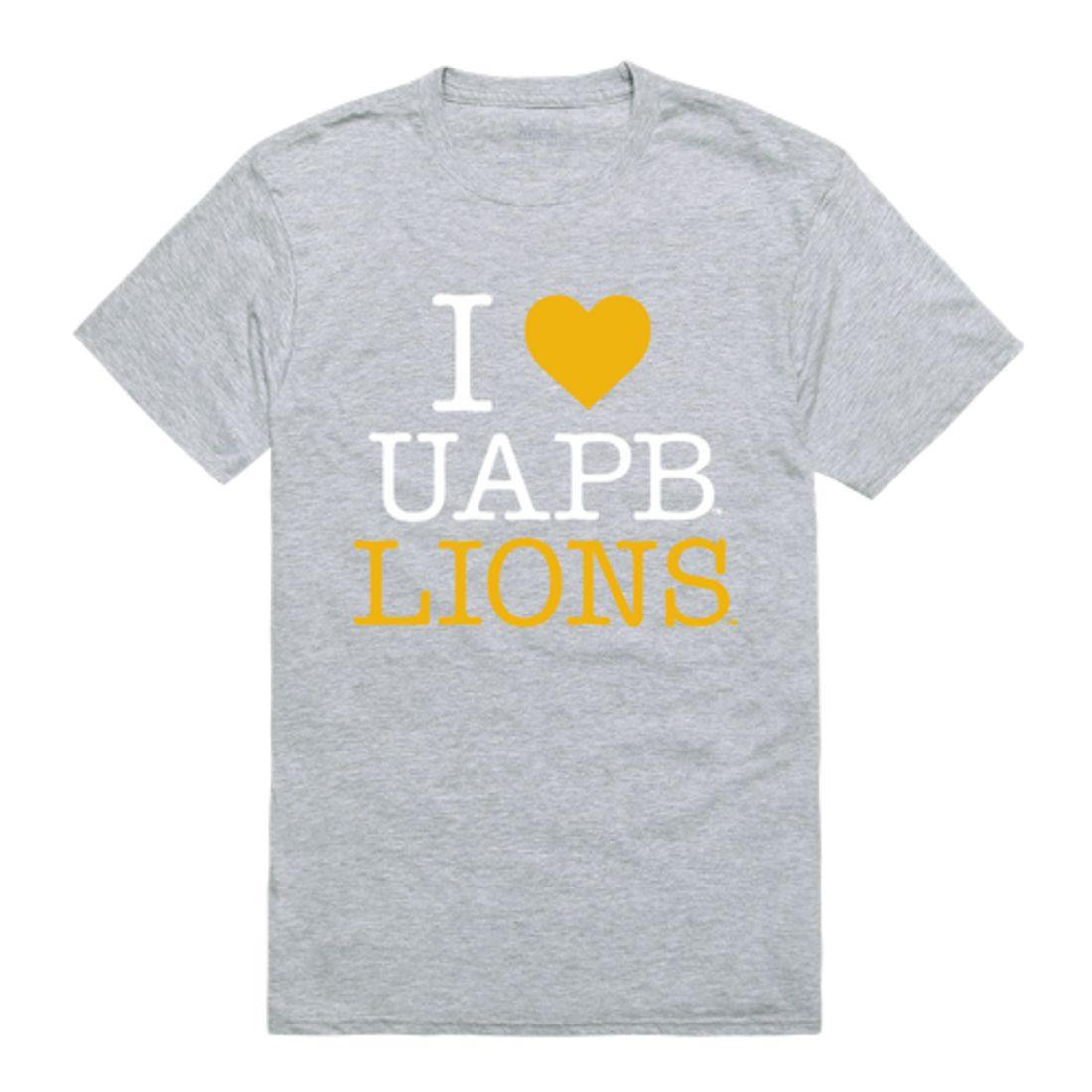 I Love UAPB University of Arkansas Pine Bluff Golden Lions T-Shirt
