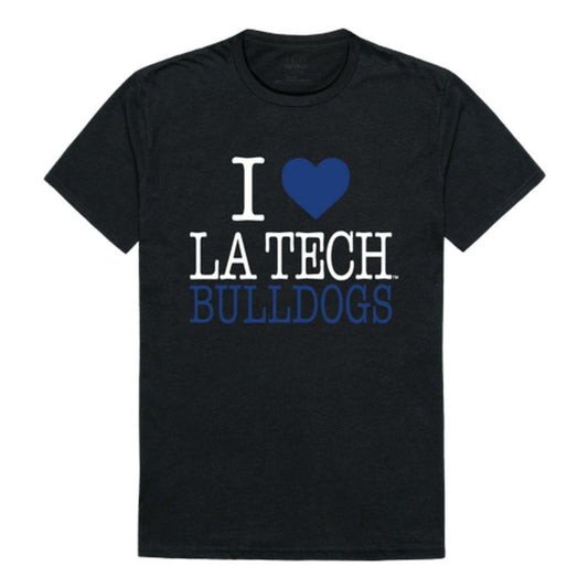 I Love Louisiana Tech University Bulldogs T-Shirt