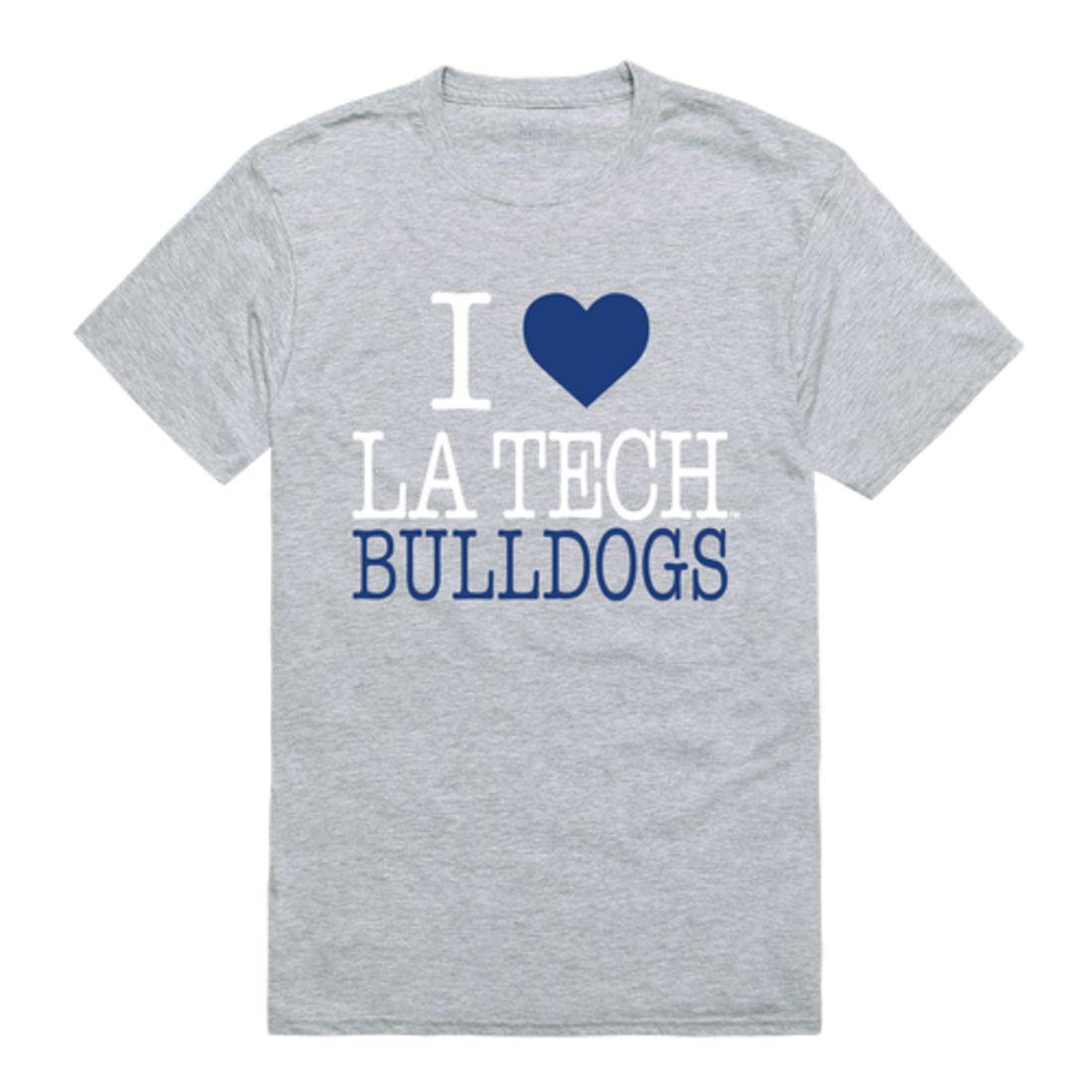 I Love Louisiana Tech University Bulldogs T-Shirt