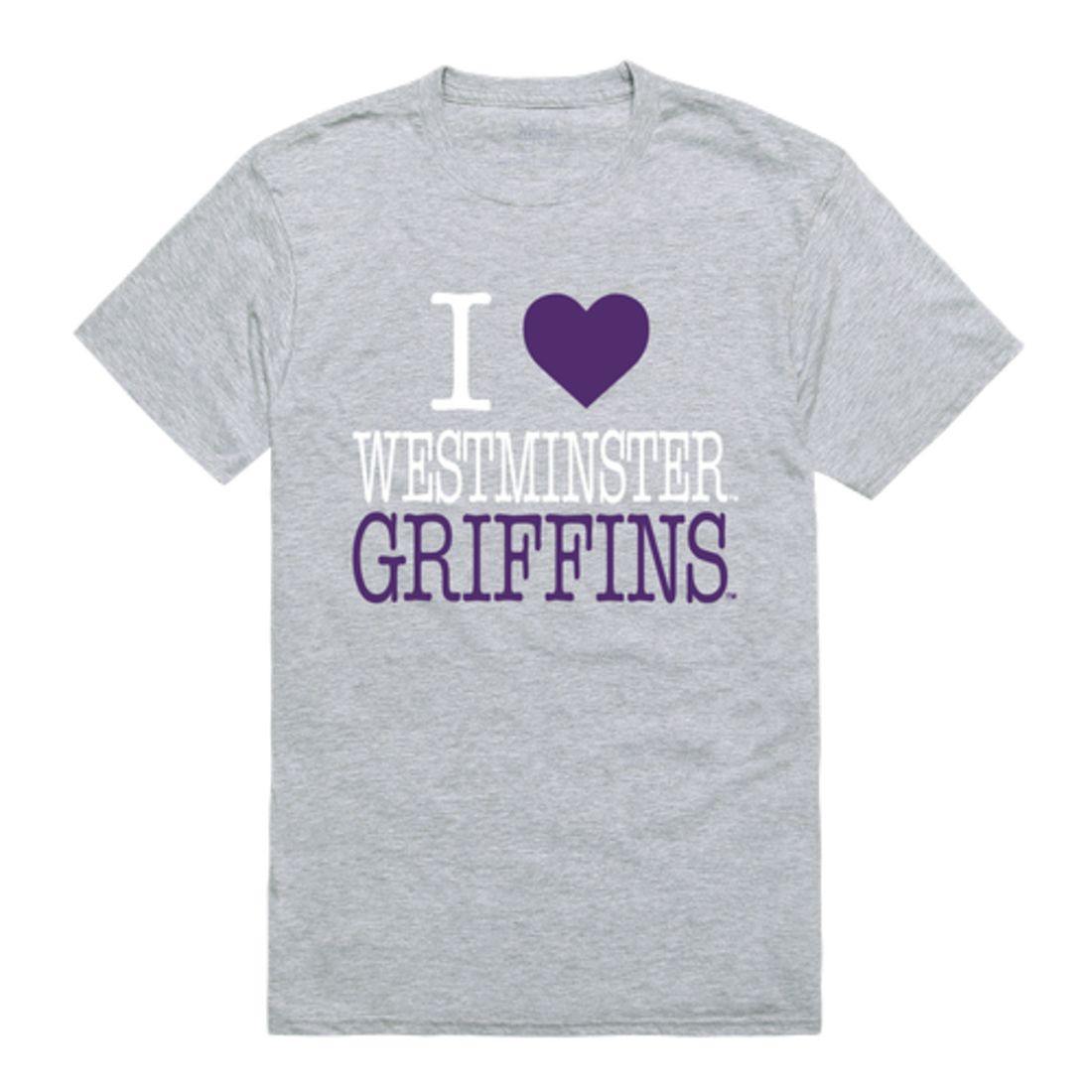 I Love Westminster College Griffins T-Shirt