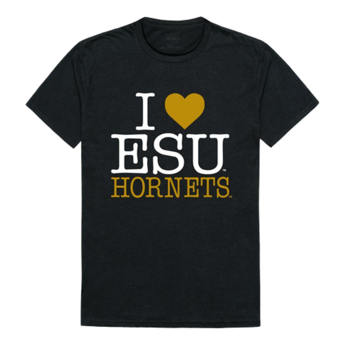 I Love Emporia State University Hornets T-Shirt
