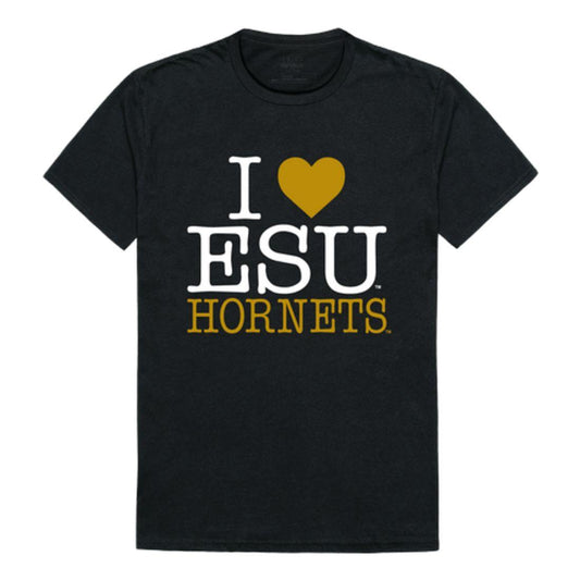I Love Emporia State University Hornets T-Shirt