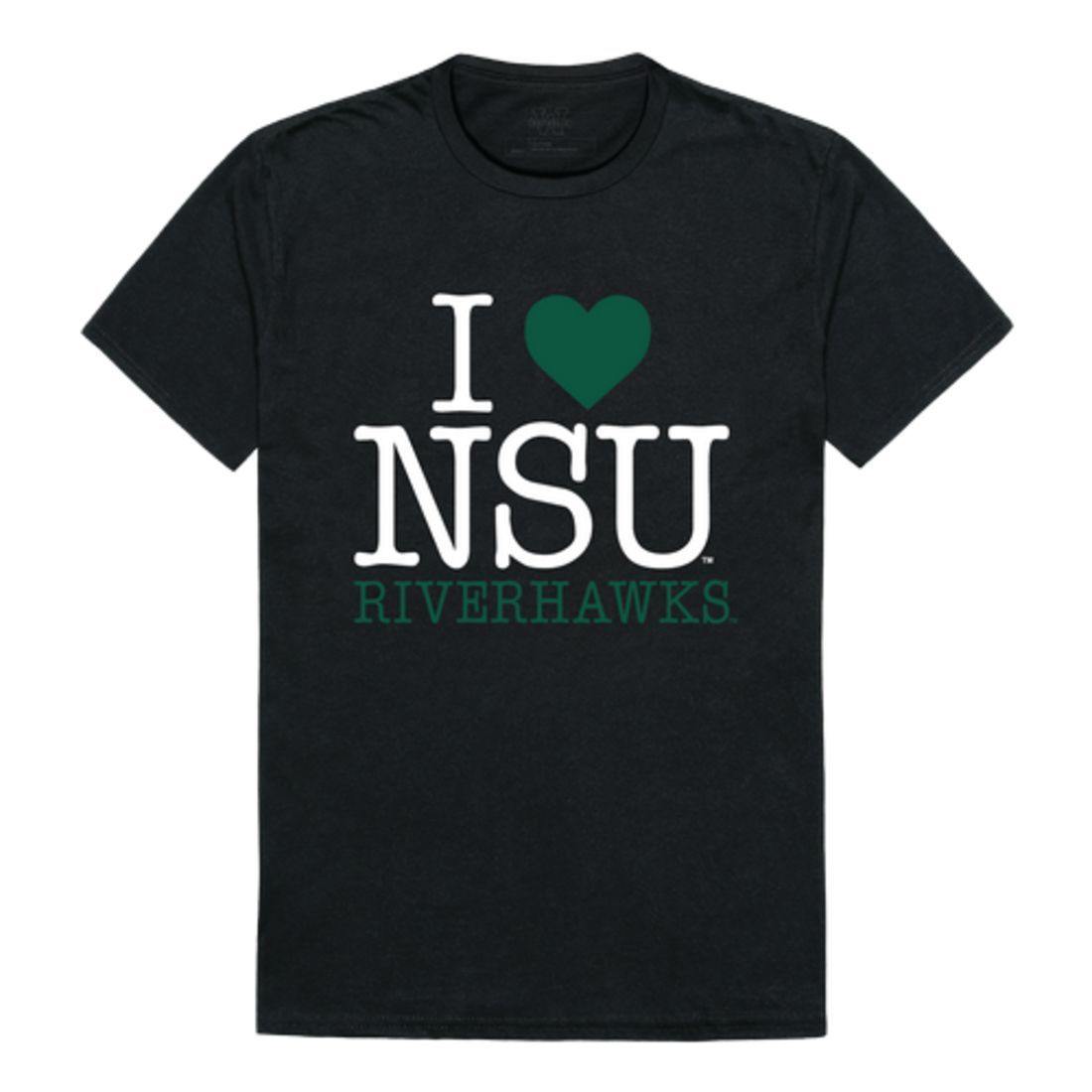 I Love NSU Northeastern State University RiverHawks T-Shirt