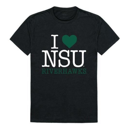 I Love NSU Northeastern State University RiverHawks T-Shirt