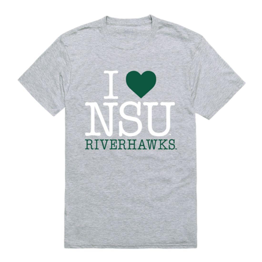 I Love NSU Northeastern State University RiverHawks T-Shirt