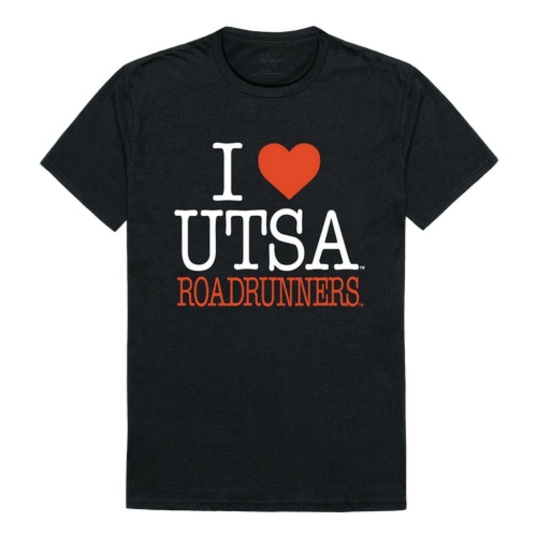 I Love UTSA University of Texas at San Antonio Roadrunners T-Shirt